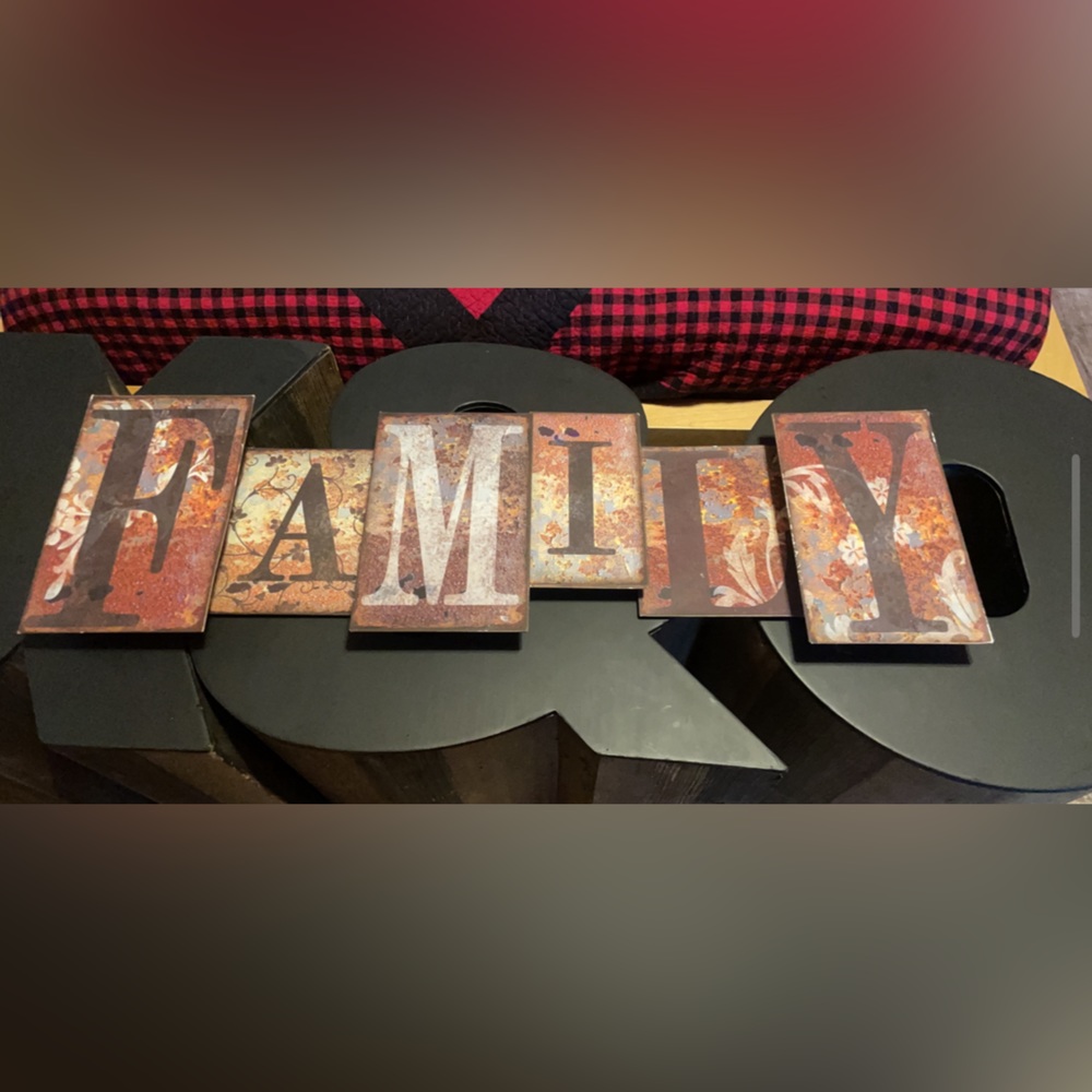 Family decor sign